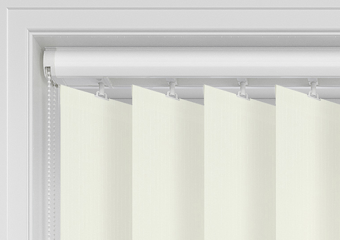 Linear Fleck, Vanilla - Vertical Blind - Image 13